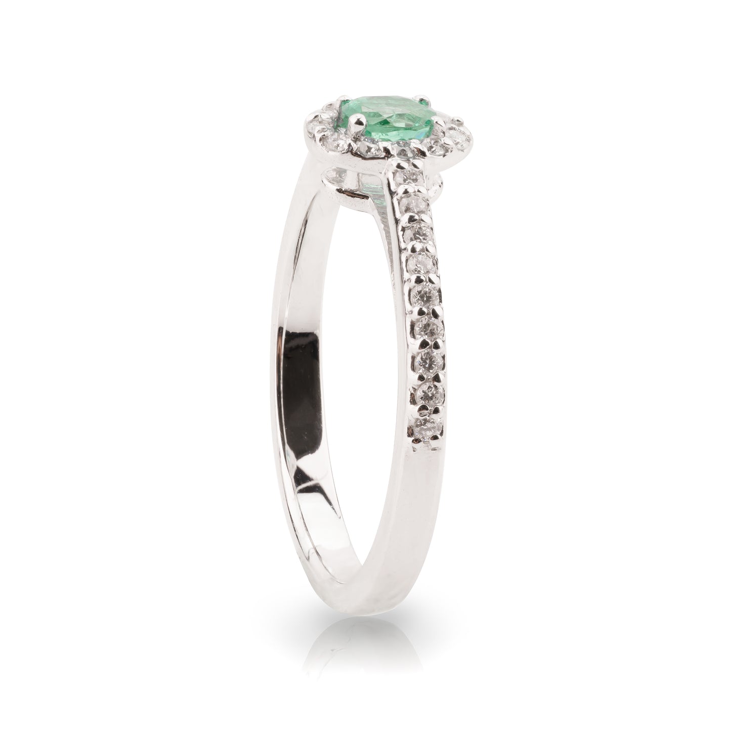 Anello Fancy Smeraldo Ovale