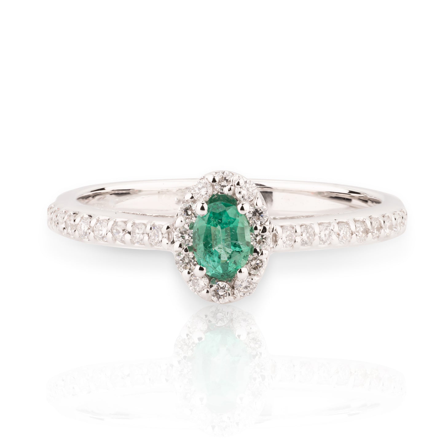 Anello Fancy Smeraldo Ovale