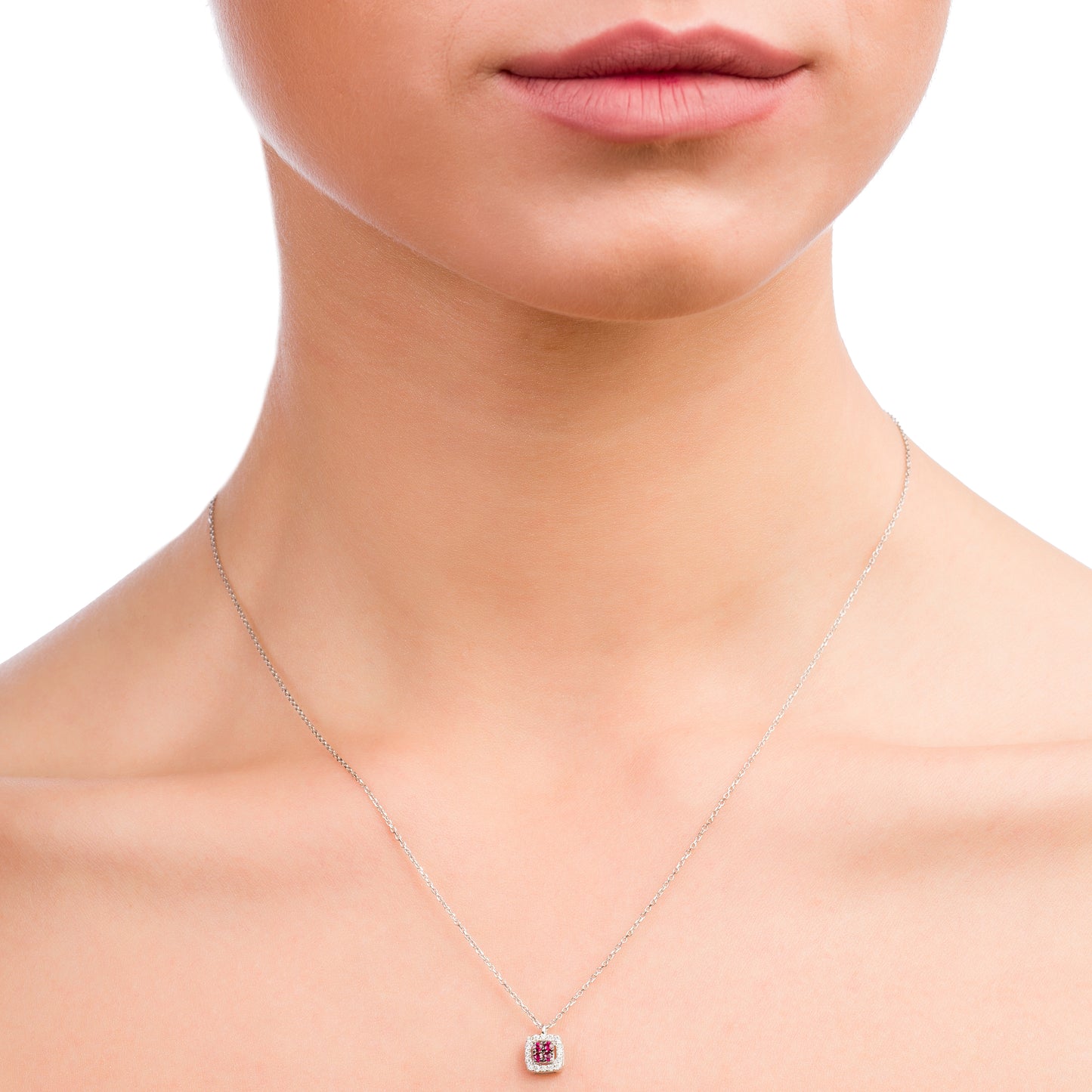 Collana Chic Smeraldi Rotondo