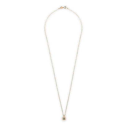 Collana Chic Smeraldi Rotondo