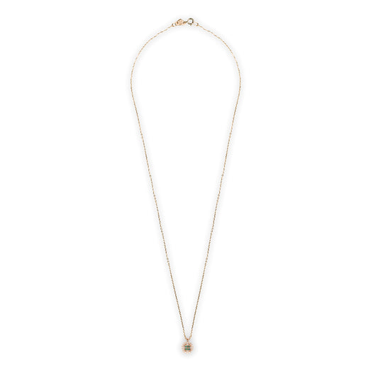 Collana Chic Smeraldi Rotondo