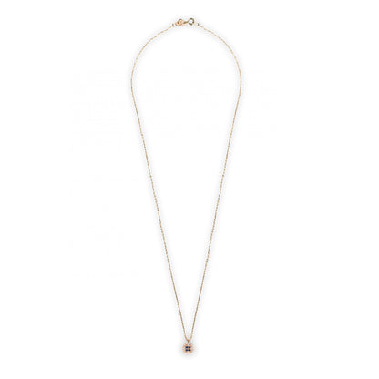 Collana Chic Zaffiri Rotondo